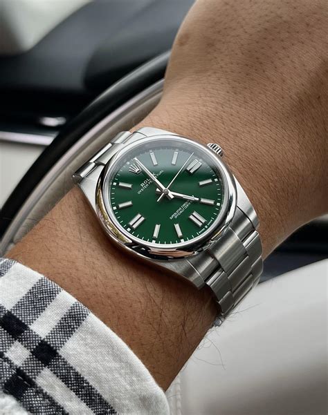 rolex hunter green|rolex oyster 41 perpetual.